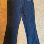 Jordache  Classic Dark Blue‎ Bootcut Denim Jeans Casual Everyday Wear 14 Short Photo 0