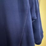 Ellos Plus French Terry Zip Pocket Tunic Dress Size L 18/20 Cobalt Blue Photo 4
