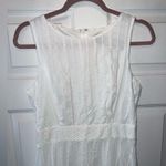 Taylor | Sleeveless White Eyelet Maxi Dress Size 8 Photo 2