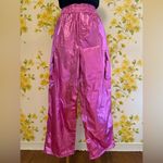 NWT metallic jogger in pink size M Size M Photo 3
