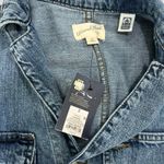 Universal Threads Universal Thread Denim Jumpsuit Wide Leg Long Sleeve Blue 2/R Utility Casual Photo 4