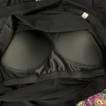 Shelfie Shoppe Hi Low Top 1X Black Built In Bra Long Sleeve NWT Photo 3