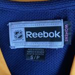 NHL BUFFALO SABERS Hockey Jersey Womens Sz Small Number 28 Zemgus Girgensons Blue Photo 13