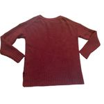 J. Crew wine red womens sweater sz XS merino wool blend Red Photo 1