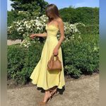 House Of CB 'Clarabelle' Sunshine Cotton Midi Dress NWOT size XS Photo 14