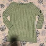 American Eagle Light Blue Knit Sweater Medium Photo 0