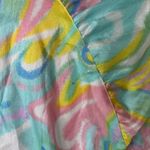 Vtg Bocoo 80s 90s Abstract Art to Wear Windbreaker Jacket Sz L Barbie Ken‎ Retro Blue Size L Photo 2