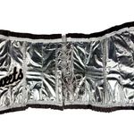 Mystery House Kiss Me Candy Girl Costume Size Large Sexy Silver Halloween Silver Photo 1