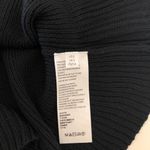 Free People  solid gold swingy sweater skirt black Photo 7