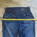 Gap  1969 demi panel sexy boot jeans Maternity size 6R Stretch Maternity Photo 5