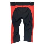 Under Armour HeatGear Compression Capri Leggings — Women's XL — Black/Coral Photo 2