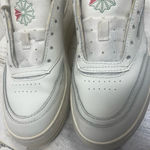 Reebok  Club C Extra Platform Sneakers size 8.5 White Retro Style Photo 2