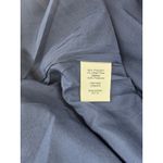 J.Crew Navy Blue Gold Floral Brocade Fit Flare Dress Size 4 V-Neck Sleeveless Photo 3