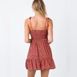 Princess Polly The Bonnie Mini Dress Maroon Photo 13