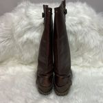 Dolce Vita Deluxe Brand Brown Leather Boots Sz 8 Bin 21 Photo 7
