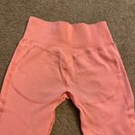 Bo and Tee  Peach/Light Pink leggings Photo 3