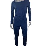 Urban Outfitters BDG Romper Navy Blue Jumpsuit Small Cotton Blend Photo 37