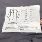 Clio Women Blazer 16 Longline Purple Oversized Career Workwear 90s Minimalist Photo 7