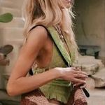 Free People  Santorini Straw Tote Bag Neutral NWT MSRP $98 SOLD OUT Photo 0