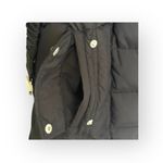 Betsey Johnson 𒀭 Faux Fur Quilted Puffer Mid Length Ski Parka Jacket 𒀭 Black S Photo 10