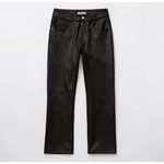 Frye NWT  & Co‎ Black Faux Suede Cropped Bootcut Pants Sz 4 Photo 1