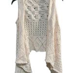 Mossimo Supply Co Cream Shrug with Asymmetrical Hem Size M Photo 0