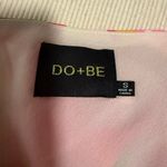 DO+BE Pink and Green Asymmetrical Ruched Cocktail Dress Photo 6