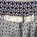 Anthropologie Hei Hei Blue White & Red Print Casual Pants M Photo 3
