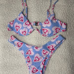 Romwe Heart Pattern Bikini Set Photo 0