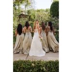 Show Me Your Mumu  Clarissa Corset Bridal Dress in Ivory Luxe Satin S NWT Photo 9