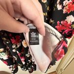 Torrid -Plus Size - Woman’s Size 4X Mini Scuba Illusion Neck Dress Black Floral Photo 7
