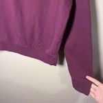 Pact Organic Cotton Kisses Graphic Print Crewneck Sweatshirt Purple XL Photo 1