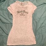 Hard Rock Cafe Hard Rock Las Vegas White Burnout Tee Photo 1