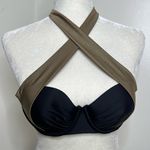 Swimsuit Underwire bikini Top Black No Size Approximately Small to Medium Photo 0