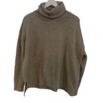 Fifteen Twenty Turtleneck Sweater – Medium, Tan, Cozy Minimalist Basic Photo 3