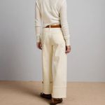 AE77 Cuffed Stovepipe Cropped Jeans in Natural Size 29 Photo 1