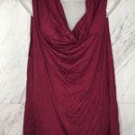 Laundry by Shelli Segal Laundry Magenta Cowl Neck Tank L Photo 4