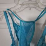 NWOT Women's Blue Lingerie Nightgown Evening Dress Sleepwear Underwear Size M Size M Photo 7