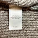 J. Jill | Taupe Waffle Knit Henley Style V Photo 9