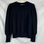 Ralph Lauren Lauren Black Puff Long Sleeve Sweater XL Photo 3