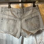 ZARA  Light Gray Denim Shorts A0362 Photo 2