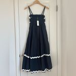 NWT Sim & Sam Ric Rac SL Maxi Dress SMALL White Photo 2