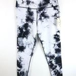 Electric & Rose Womens Leggings Activewear Tie Dye Stretch Black White XL Photo 0