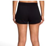 Reebok  Women Black Athleisure Shorts With Pockets Logo Size L Photo 5