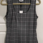 Calvin Klein NEW Plaid Top Photo 0