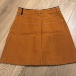 La Ligne Hutton Mini Skirt Brown Size 0 Photo 4
