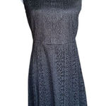 kim rogers Womens Petite Black Zipper Back Lace Sleeveless Party Dress - Sz PM M Photo 0