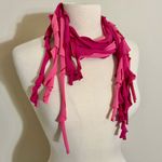 Delicate Jellyfish Scarf Jersey Cotton Shades of Pink One Size OOAK Photo 0