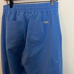 FIGS - High Waisted Zamora Jogger Scrub Pants Ceil Blue Tall Doctor Nurse Medical Photo 4