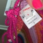 Xirena Sweater Crocheted Striped Multi Photo 3